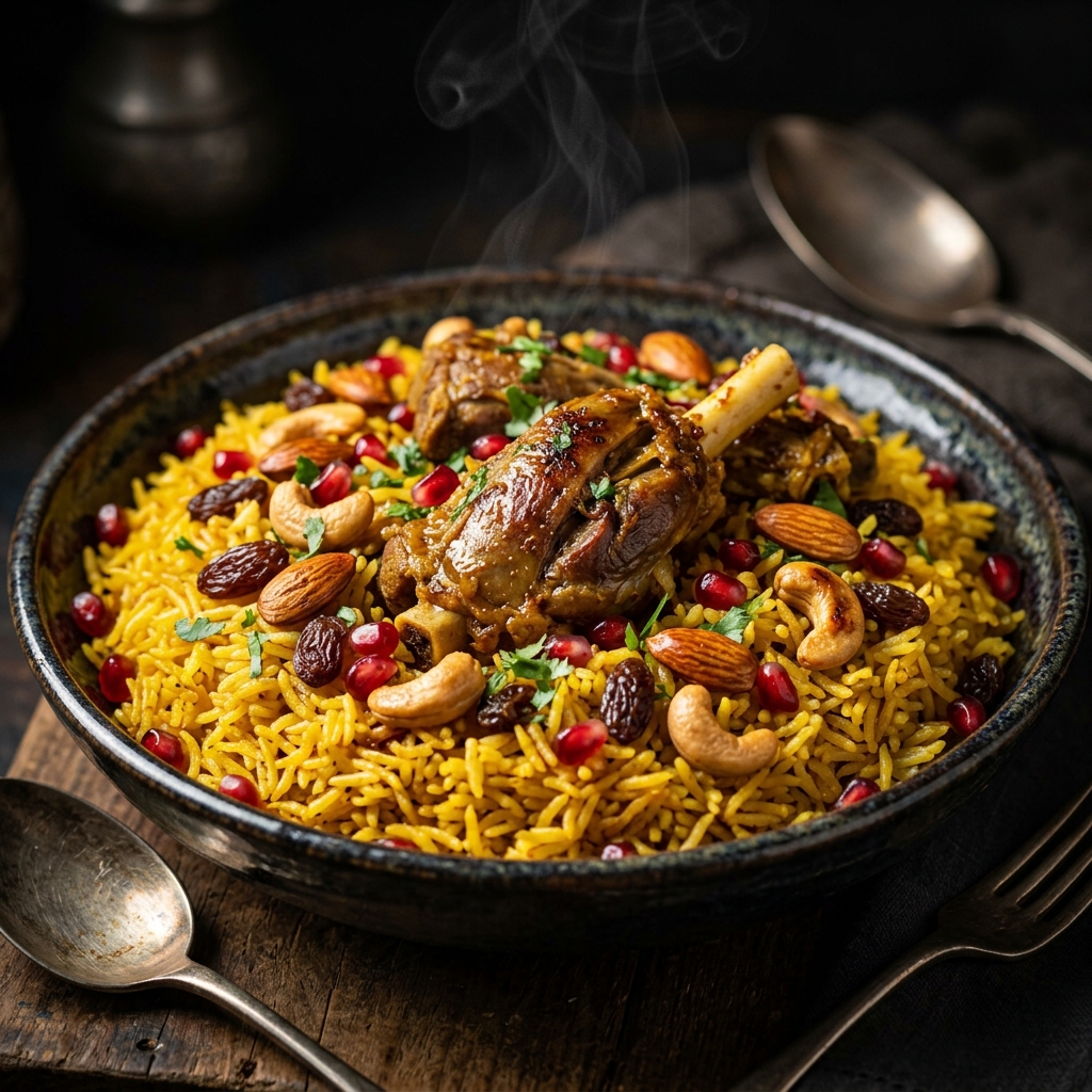 طبق الكبسة التراثي المميز